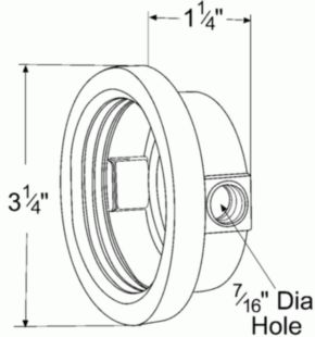2 25/32" Hole Grommets