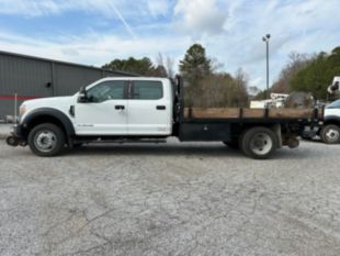 2018 Ford Crew Cab F-550 Diesel 4x4 "Rail Gear Equipped" Flatbed Truck