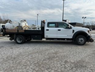 2018 Ford Crew Cab F-550 Diesel 4x4 "Rail Gear Equipped" Flatbed Truck