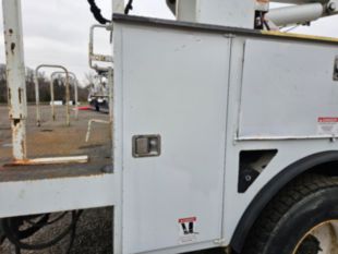 2015 Ford F-750 Diesel 4x2 Terex TC-55 Material Handler Bucket Truck