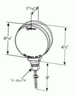 4" Hi Count® Double-Face LED Lights