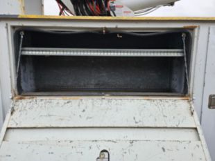2015 Ford F-750 Diesel 4x2 Terex TC-55 Material Handler Bucket Truck