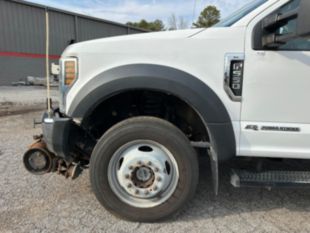 2018 Ford Crew Cab F-550 Diesel 4x4 "Rail Gear Equipped" Flatbed Truck