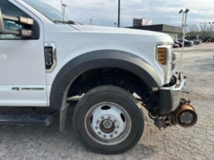 2018 Ford Crew Cab F-550 Diesel 4x4 "Rail Gear Equipped" Flatbed Truck