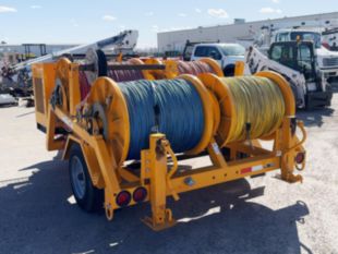 2022 TSE DP-20-4H Four-Drum Puller / Pilot Line Winder