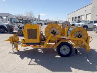 2022 TSE DP-20-4H Four-Drum Puller / Pilot Line Winder