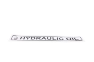 DECAL, HYD OIL