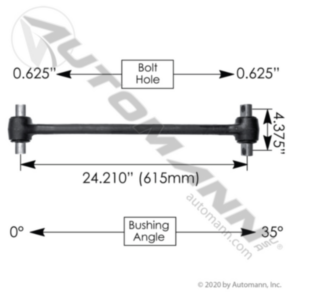 TORQUE ROD 24.210" FREIGHTLINE