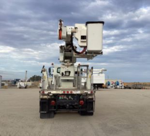 2013 International 7400 6x6 Terex RMX75-100 Bucket Truck