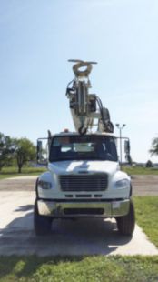2015 Freightliner M2106 6x6 Terex General 65 Digger Derrick