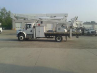 2016 Freightliner M2 Diesel 4x4 Versalift VST-7500-MHI Material Handler Bucket Truck