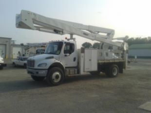 2016 Freightliner M2 Diesel 4x4 Versalift VST-7500-MHI Material Handler Bucket Truck