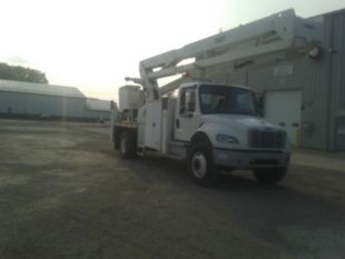 2016 Freightliner M2 Diesel 4x4 Versalift VST-7500-MHI Material Handler Bucket Truck