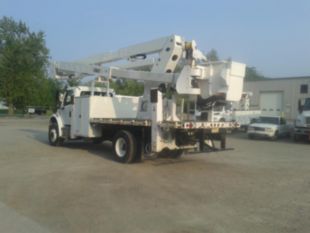 2016 Freightliner M2 Diesel 4x4 Versalift VST-7500-MHI Material Handler Bucket Truck