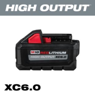 Milwaukee M18 REDLITHIUM™ HIGH OUTPUT™ XC6.0 Battery Pack