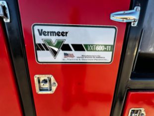 2021 Mack Granite Vermeer VXT600-11 Tri-Axle Vacuum Excavator Truck