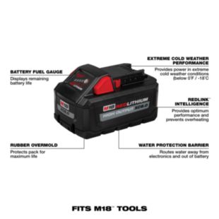 Milwaukee M18™ REDLITHIUM™ HIGH OUTPUT™ XC8.0 Battery