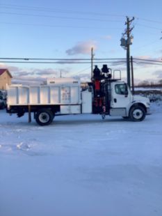 2023 Freightliner M2106 4x2 Fassi F145AZ.0.22 Grapple Truck