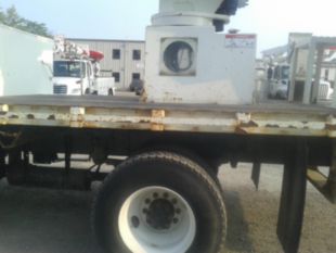 2016 Freightliner M2 Diesel 4x4 Versalift VST-7500-MHI Material Handler Bucket Truck