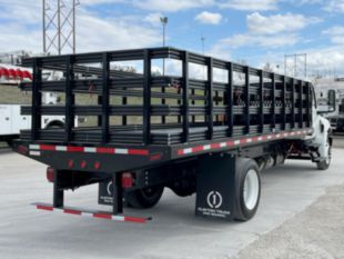 2025 International MV607 4x2 20' Stake Platform Truck