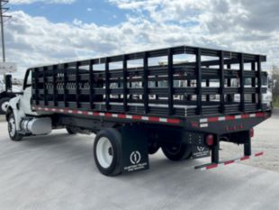 2025 International MV607 4x2 20' Stake Platform Truck
