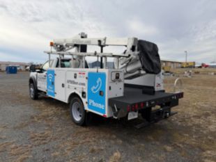 2024 Ford F-550 Powerstroke 4x4 Versalift SST36N Cable Placer Bucket Truck