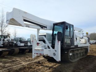 2023 Morooka MST2500VDL 2015 Versalift VST-9000-I Track Bucket Truck