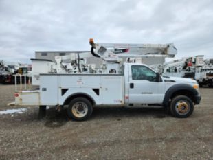 2015 Ford F-550 Gas Powered 4x4 Terex LT-40 Bucket Truck