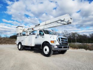 2015 Ford F-750 4x2 Terex HRX-55 Bucket Truck