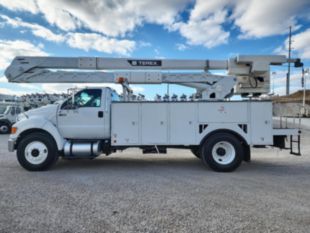 2015 Ford F-750 4x2 Terex HRX-55 Bucket Truck