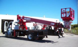 75 ft Insulated Material Handling Aerial