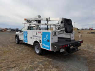 2024 Ford F-550 4x4 Powerstroke Versalift SST-36N Cable Placer Bucket Truck