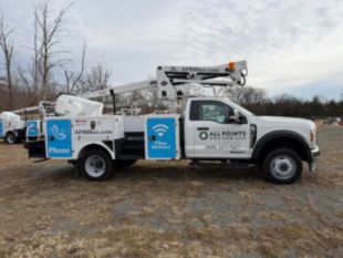 2024 Ford F-550 4x4 Powerstroke Versalift SST-36N Cable Placer Bucket Truck