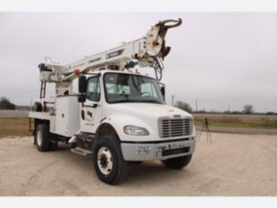 2015 Freightliner 4x4 Terex Commander 4047 Digger Derrick Truck