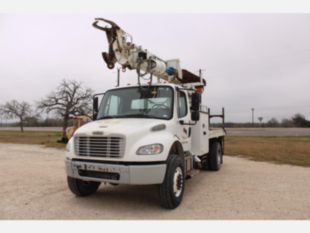 2015 Freightliner 4x4 Terex Commander 4047 Digger Derrick Truck
