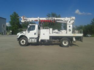 2016 Freightliner M2 Diesel 4x4 Terex Commander 4047 Digger Derrick Truck