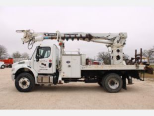 2015 Freightliner 4x4 Terex Commander 4047 Digger Derrick Truck