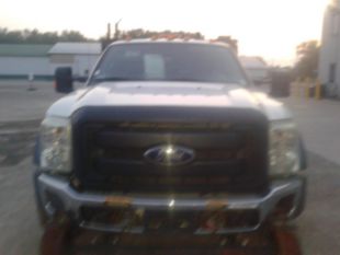 2016 Ford F-550 Powerstroke Diesel Crew Cab 4x4 "Rail Gear Equipped Flatbed Truck