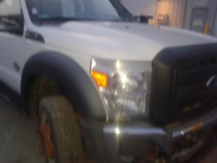 2016 Ford F-550 Powerstroke Diesel Crew Cab 4x4 "Rail Gear Equipped Flatbed Truck