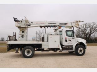 2015 Freightliner 4x4 Terex Commander 4047 Digger Derrick Truck