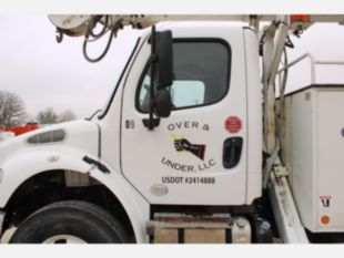 2015 Freightliner 4x4 Terex Commander 4047 Digger Derrick Truck