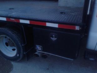 2016 Ford F-550 Powerstroke Diesel Crew Cab 4x4 "Rail Gear Equipped Flatbed Truck