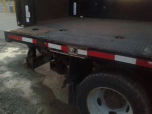 2016 Ford F-550 Powerstroke Diesel Crew Cab 4x4 "Rail Gear Equipped Flatbed Truck