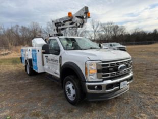 2024 Ford F-550 Powerstroke 4x4 Versalift SST-36N Cable Placer Bucket Truck