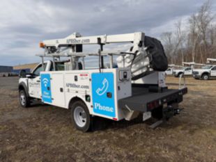 2024 Ford F-550 Powerstroke 4x4 Versalift SST-36N Cable Placer Bucket Truck