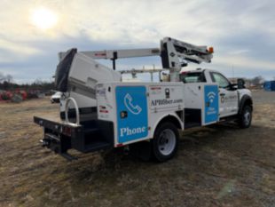 2024 Ford F-550 Powerstroke 4x4 Versalift SST-36N Cable Placer Bucket Truck