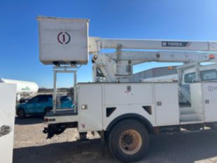 2015 Freightliner M2 Diesel 4x4 Terex HRX-55 Material Handler Bucket Truck