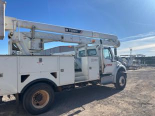 2015 Freightliner M2 Diesel 4x4 Terex HRX-55 Material Handler Bucket Truck