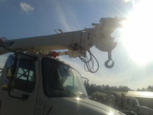 2016 Freightliner M2 Diesel 4x4 Terex Commander 4047 Digger Derrick Truck