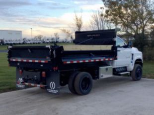 2024 Chevrolet 6500 4x4 11' 6" x 8' Steel Dump Truck